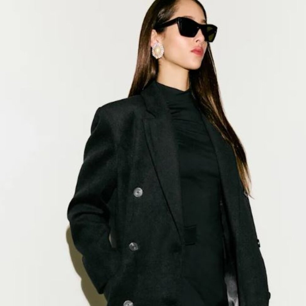 Reformation Lucas Coat, Size M